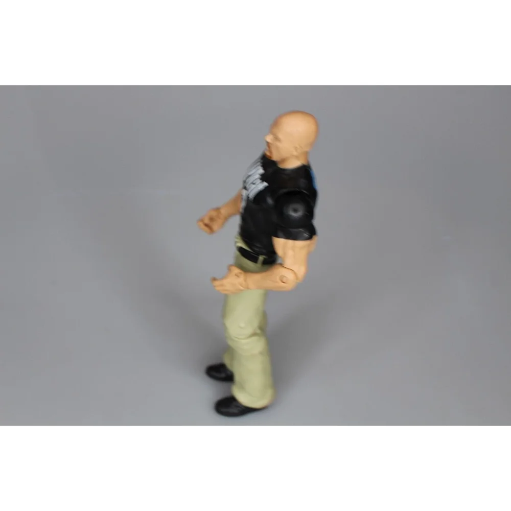 Mattel WWE Stone Cold Steve Austin 2011 WHAT ? Figure Smoking skull